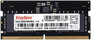 KingSpec 16GB 262-Pin DDR5 SO-DIMM Laptop RAM 4800 (PC5 38400) Notebook Memory
