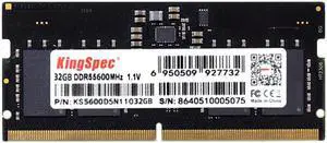 KingSpec 32GB 262-Pin DDR5 SO-DIMM Laptop RAM 5600 (PC5 44800) Notebook Memory 32GB