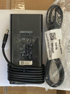 New 240-Watt 7.4mm Charger Adapter Replacement for Dell Alienware Area-51m Gaming Laptop with AC Power Supply Cord