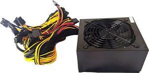 Mining Machine PSU Power Supply AC110-220V 1600W for 8 GPU ETH BTC Supply