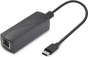 REVOTECH PoE to USB C Adapter Converter, Convert POE to Output 5V/2A Type-C with Ethernet, IEEE802.3af with 10/100Mbps, Wired Broadband and PD Charging for Smart Phone/Tablet, Plug and Play (P2C5V)