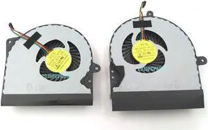 New for G751 G751J G751JM twin cooling fans (L+R) 5V Thickness 14MM
