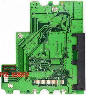 SATA Hard disk circuit board BOARD NUMBER:  302006101 / MAIN CONTROLLER IC : 040121300