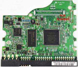 IDE Hard disk circuit board BOARD NUMBER:  302124100 /MAIN CONTROLLER IC :  040125100