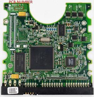 IDE Hard disk circuit board BOARD NUMBER:  301353102 /MAIN CONTROLLER IC : 040104200