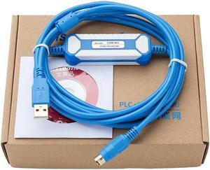 For Megmeet PLC programming cable MC80100200280 connector USB-MC