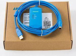 For Megmeet PLC Isolated programming cable MC80100200280 connector USB-MC