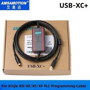 For Xinjie XD/XE/XC/XF PLC Programming Cable Data Download Line USB-XC+ FTDI