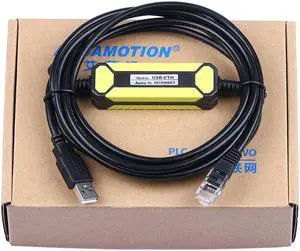 For Siemens S7-200smart 1200 1500 Mitsubishi FX5U PLC programming cable USB-ETH