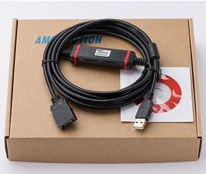 For OMRON CS CJ CQM1H Series PLC Cable USB-CN226 with FTDI Chip