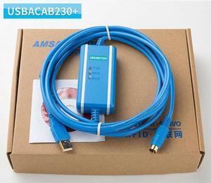 For Delta plc programming isolated connector DVP ES EC and other USBACAB230+