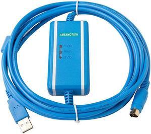 For FX-USB-AW+ For Mitsubishi FX1N/2N/FX3UC/FX3G/series plc isolated cable