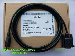 For 1PC New Mitsubishi FX series PLC programming cable Download cable Cable SC-11