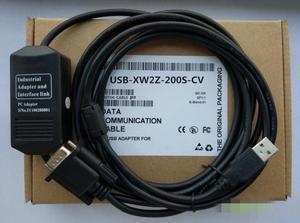 For 1PC New Omron PLC programming cable download line USB-XW2Z-200S-CV