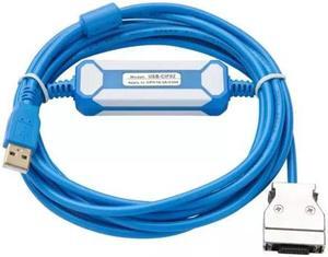 For 1PC USB-CIF02 PLC Programming Cable for Omron CPM1 CPM1A CPM2A CQM1 C200HS