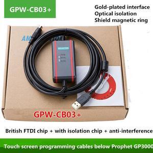 For Suitable for GP PROFACE Touch Screen Programming Cable Data USB-GPW-CB03+