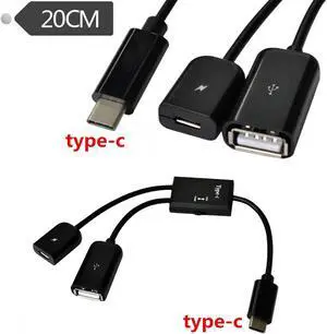Type-C OTG data cable conversion USB port Multi-head HUB