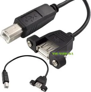 0.5 m with screw hole can be fixed USB extension cable with ear USB2.0 baffle cable with ear USB cable