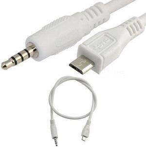 Car USB to 3.5MM male audio adapter cable Mobile audio cable Mini Micro USB to headset