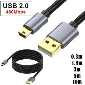 High-speed USB Version 2.0 mini 5P cable for Garmin GPS receiver game controller cable
