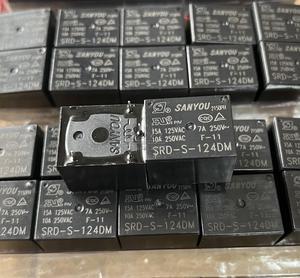 Original Sanyou relay SRD-S-124DM a set of normally open 4-pin 10A HF3FF-24VD-1HS T73