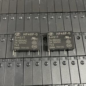 HF46F-G-5-HS1T 005VDC normally open 4-pin 7A250VAC macro ultra small medium power relay