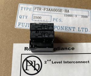 F3AA005E/5VDC a set of normally open 4-pin 5A250VAC new original Fujitsu relays