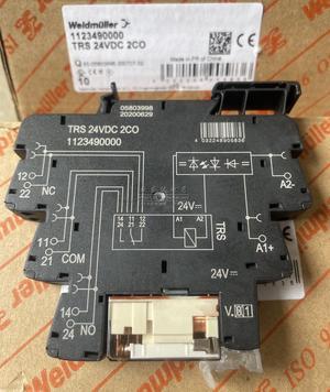 New original Weidmuller 1123490000 TRS 24VDC 2CO terminal relay in stock