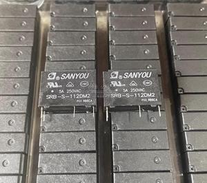 Original Sanyou relay SRB-S-112DM2 a set of normally open 12V 5a composite contact coil in stock