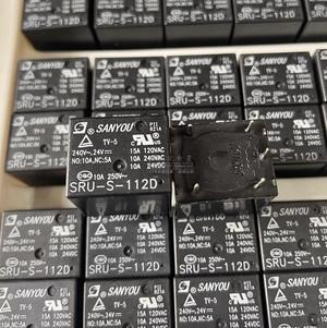 Original Three-friend power relay SRU-S-112D 112L 5-pin replacement Tyco SRUDH-SS-112D1