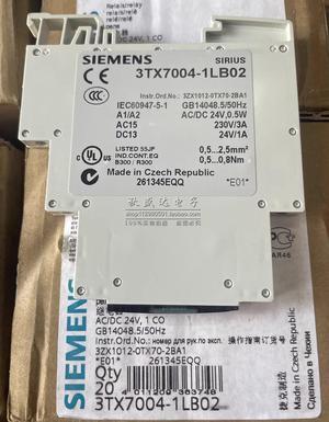 3TX7004-1LB02 New original Siemens spot ultra-thin intermediate relay AC/DC24V