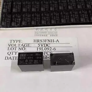 New original HRS3FNH-S-DC5V-A Port 5V 5VDC 4-pin 10A relay 1 group normally open