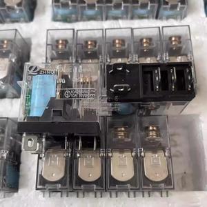Zhengqi ultra-thin small intermediate relay Q14F-1-SN-12VDC 5 pin 10A through RJ1S-CL-D12
