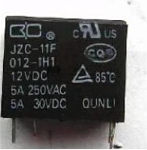 East Asia power relay JZC-11F/012-1H4 pin 5A12V can replace Hongfa JZC-32F-012-HS3