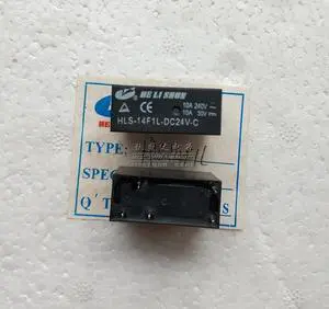New original heliac relay HLS-14F1L-DC24V-C 24V 10A 5 pin