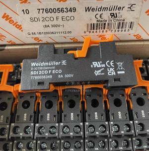 SDI 2CO F ECO new original authentic Weidmuller relay base 7760056349 in stock