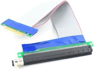 PCI-E X4 to X16 extension cable PCI-E 16X to 4X graphics card adapter cable PCI-E graphics card extension cable