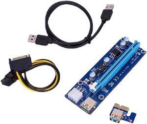 006C 007S 008S 009S pci-e 1X to 16X extension cable pcie graphics card conversion cable
