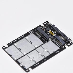 M.2 SSD SSD MSATA conversion card +NGFF SSD conversion card in one