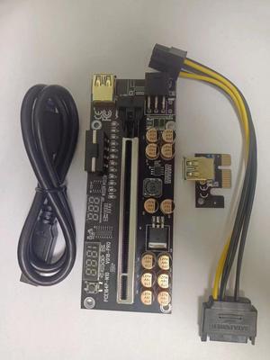 New PCI-E1X to 16X video card extension cable VER018 PCI-E1X to 16X video card adapter card