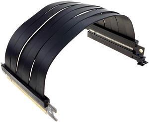 PCI-E 3.0 16x graphics extension cable The pcie extension cable supports the RTX3060 graphics card