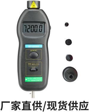 Photoelectric/contact tachometer DT2236C Contact tachometer Photoelectric tachometer 2 in 1 Multi-function