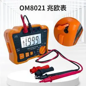 Megohm meter OM8021 digital insulation resistance meter 5000V resistance tester