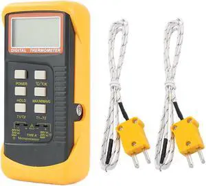 Two-channel thermometer Thermocouple thermometer Two-channel thermometer Contact thermometer