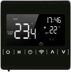 Graffiti WiFi intelligent thermostat water floor heating electric floor heating controller wall hanging furnace temperature control panel