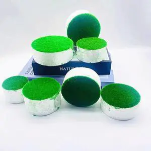 1 Pcs Simulation of moss foam flocking fake moss simulation of bonsai foam basin plug decoration decoration landscape green plant pot