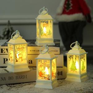 1 Pcs christmas decorations Christmas Claus snowman Elk hand lights Christmas tree pendant window decoration