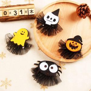 1 Pcs 2024 Cross-border  new Halloween hairpin Children's holiday dress Halloween funny headwear hair accessories