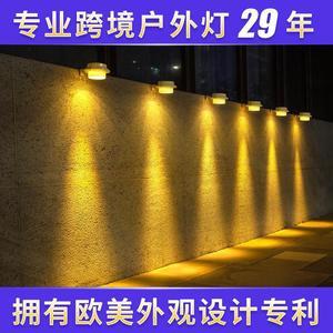 1 Pcs Foreign trade solar garden lights home villa decoration outdoor garden wall lighting fence fence outdoor lights