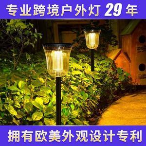1 Pcs Solar lights Outdoor garden lights Home villa LED lighting garden decoration landscape ground lights lawn lights